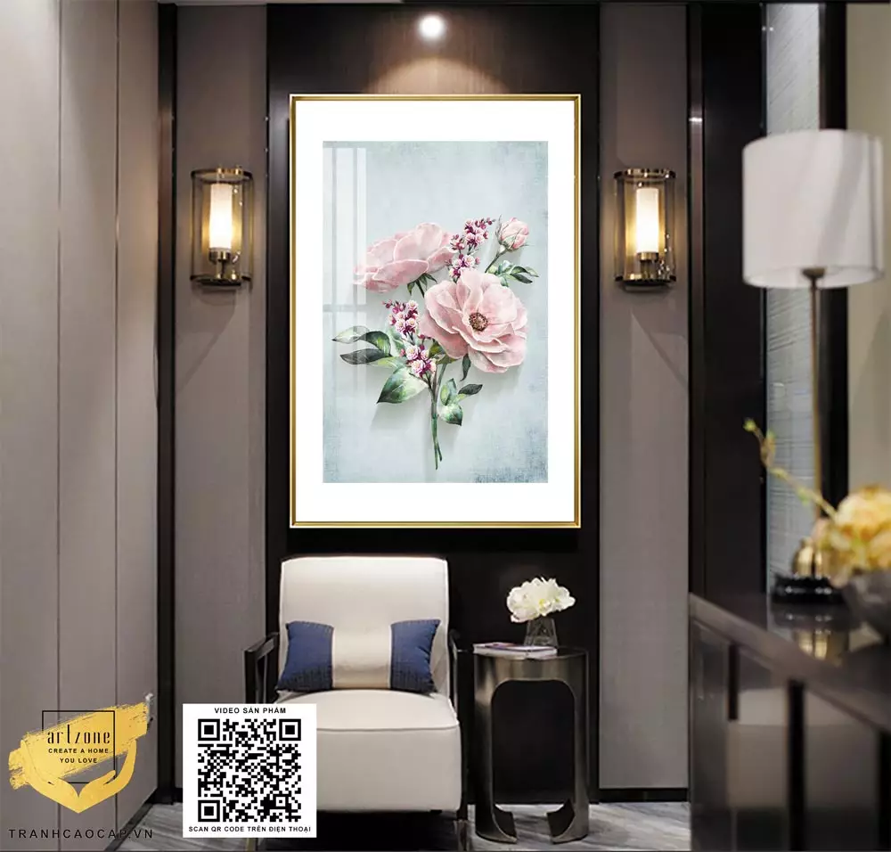 Ánh sáng trong trang trí tranh treo tường