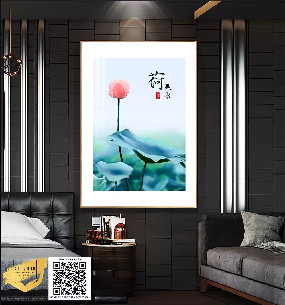 Lựa chọn tranh treo tường phù hợp với không gian nội thất