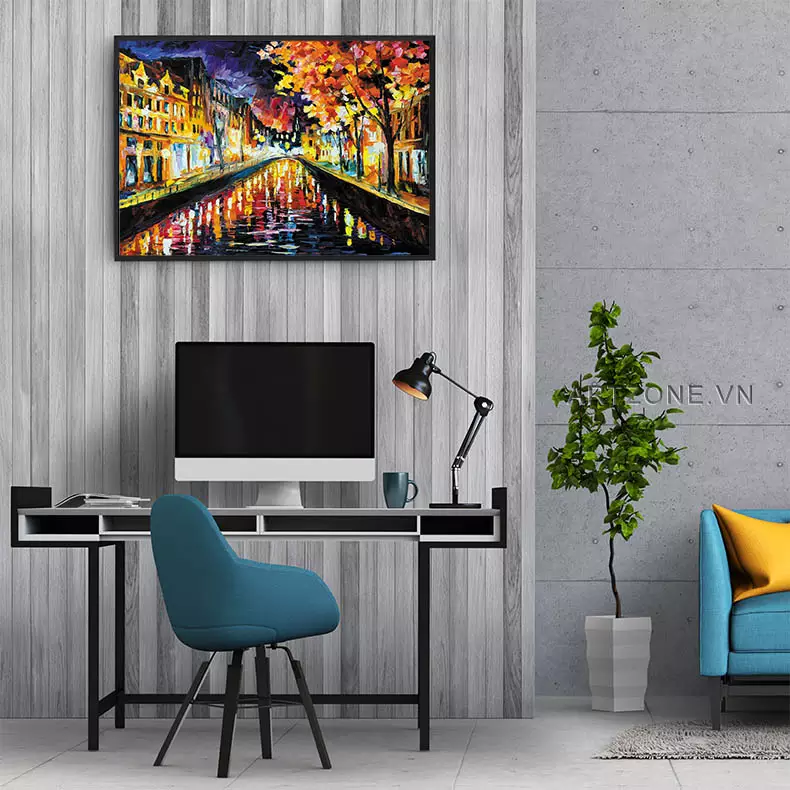Lựa chọn kích thước tranh phù hợp với không gian