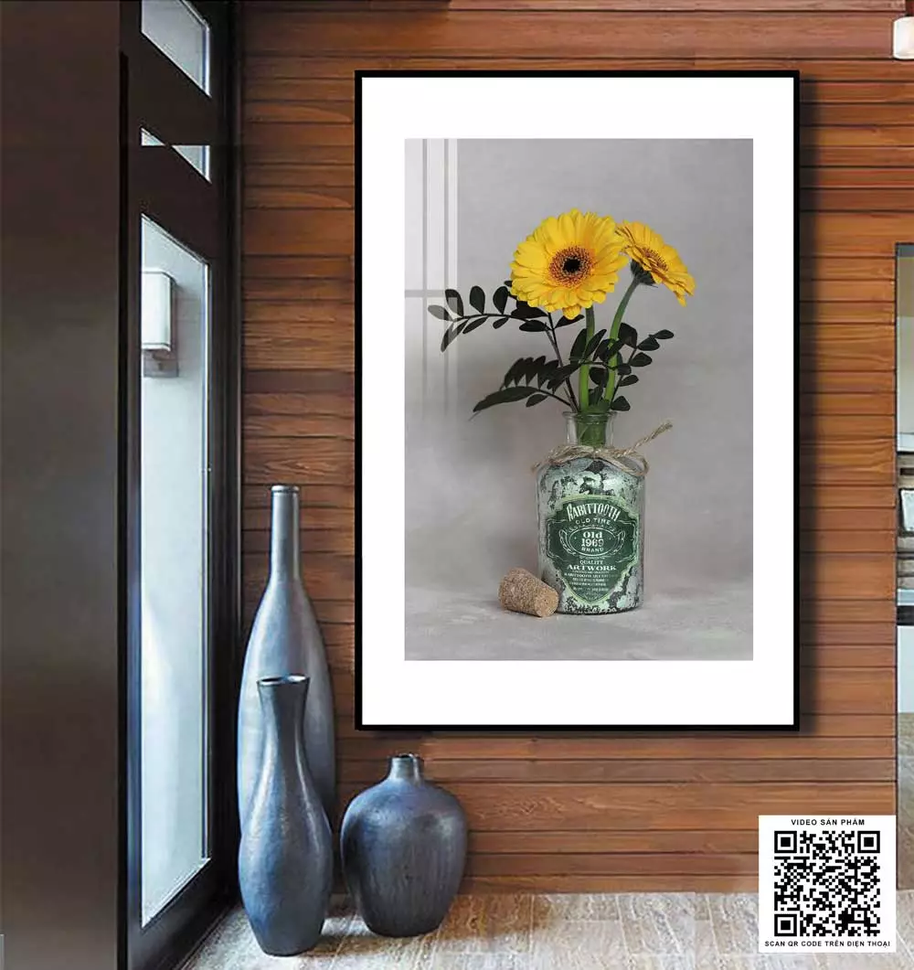 Tranh tĩnh vật trang trí phòng khách