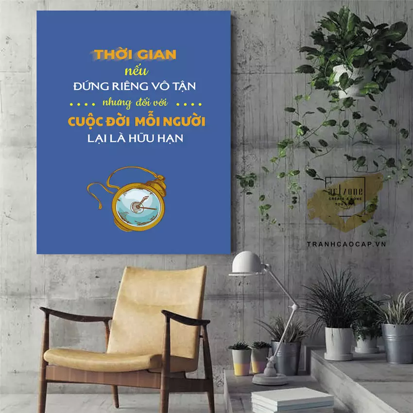 Tranh slogan mica truyền động lực cho đội ngũ