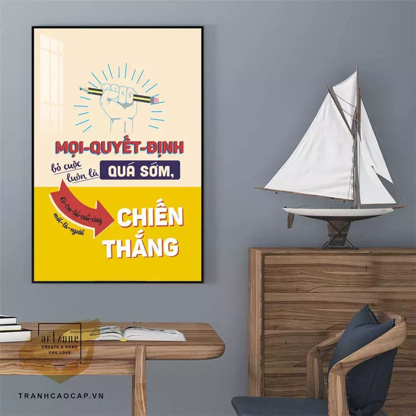 Cách chọn kích thước tranh treo tường phù hợp