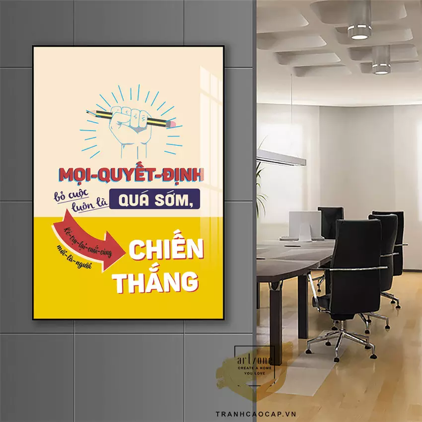 Cách chọn chất liệu tranh treo tường phù hợp