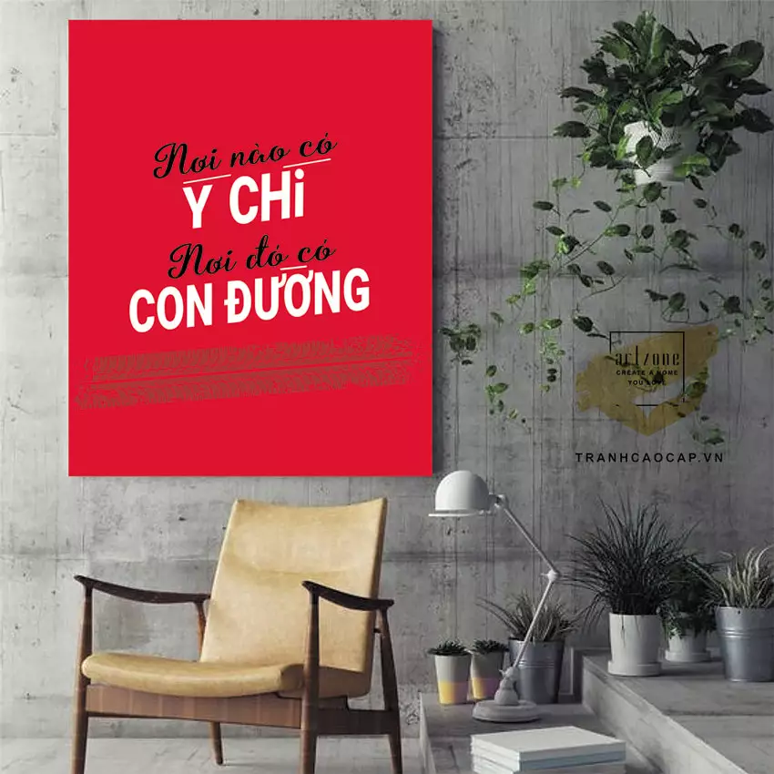 Mẫu tranh Mica văn phòng hiện đại