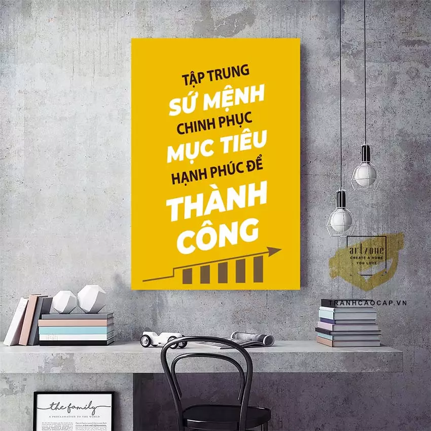 Tranh mica văn phòng tại Tranh Cao Cấp