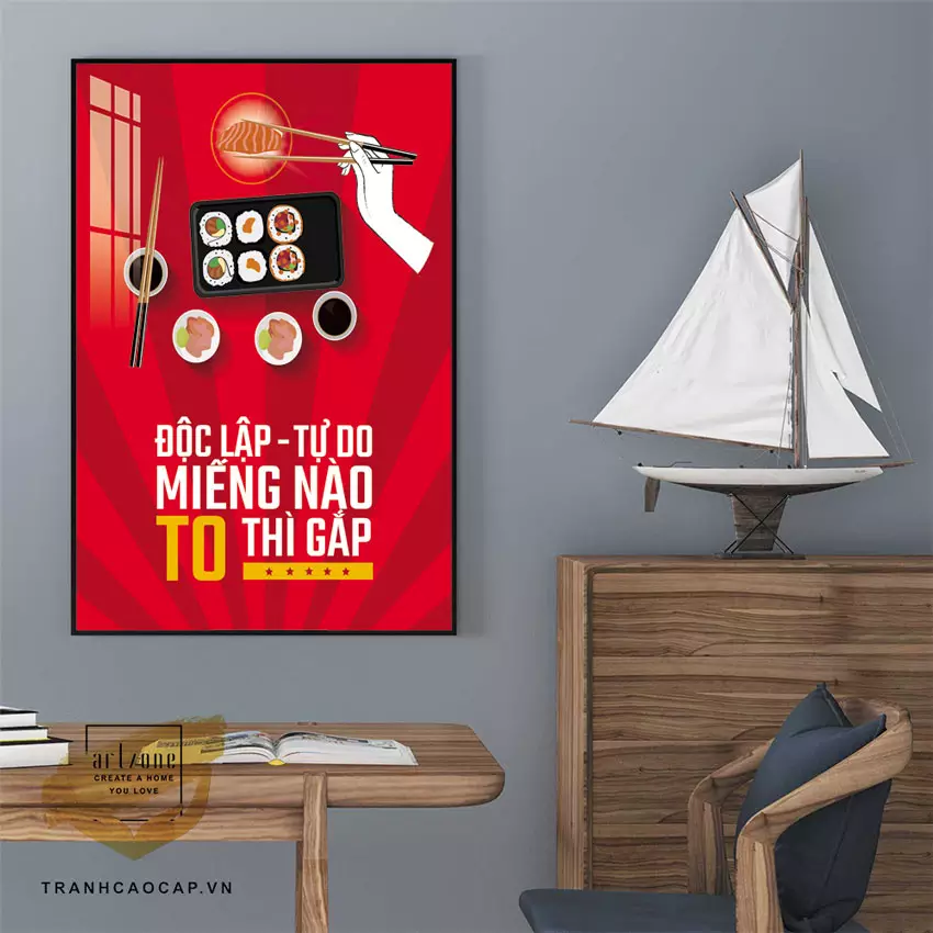 Tranh mica tạo động lực phù hợp với văn hóa doanh nghiệp