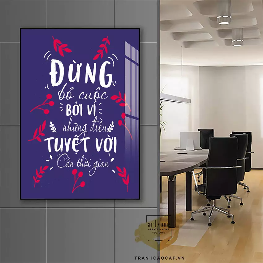 Chủ đề tranh phù hợp với văn hóa doanh nghiệp