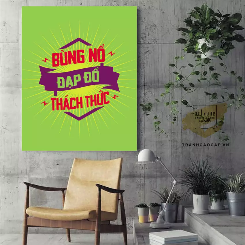 Tranh mica văn phòng nâng tầm không gian làm việc