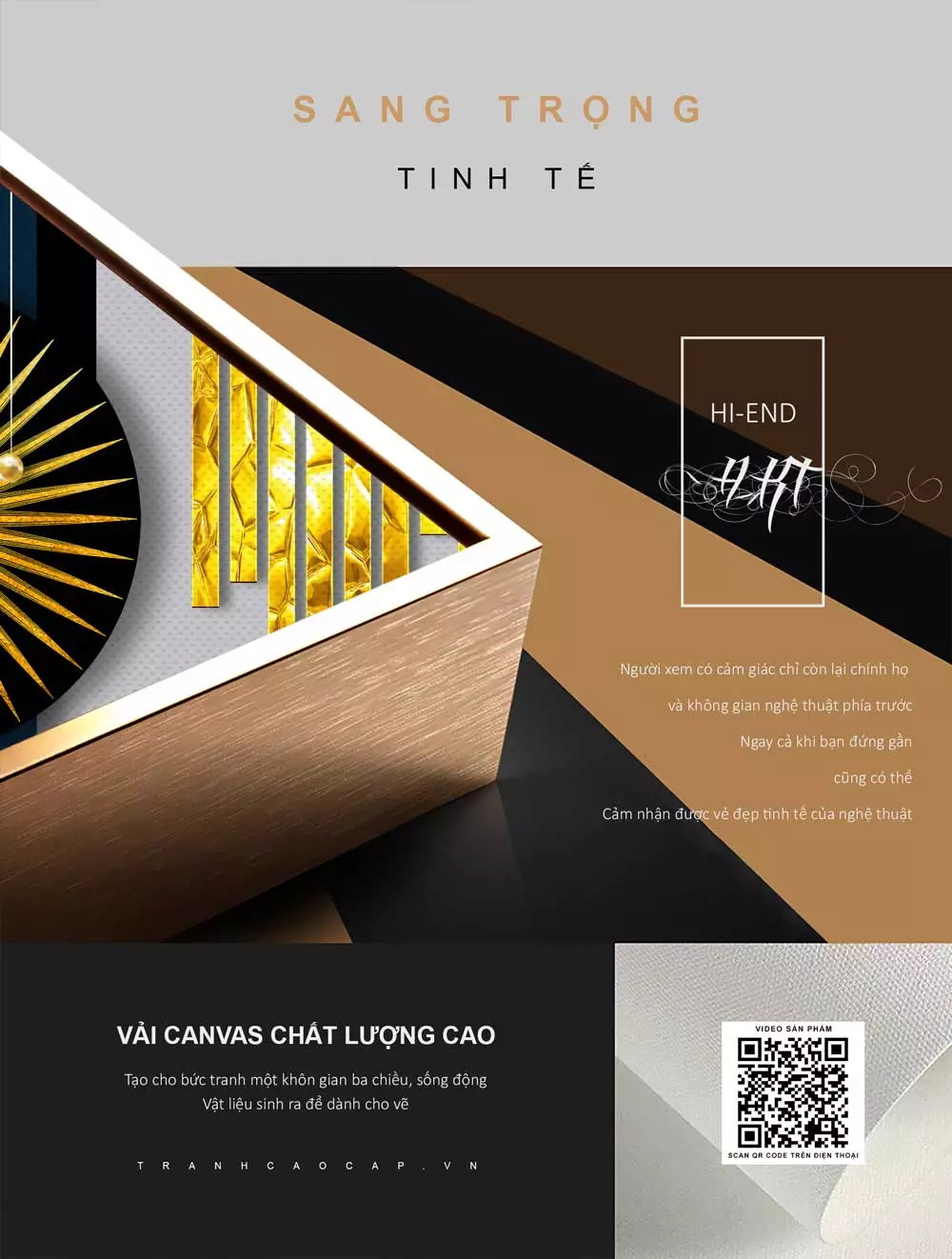 Ưu điểm của tranh Mica trong trang trí nội thất