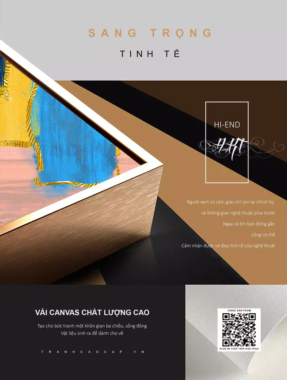Ý nghĩa màu sắc trong tranh trừu tượng AZ1-0847