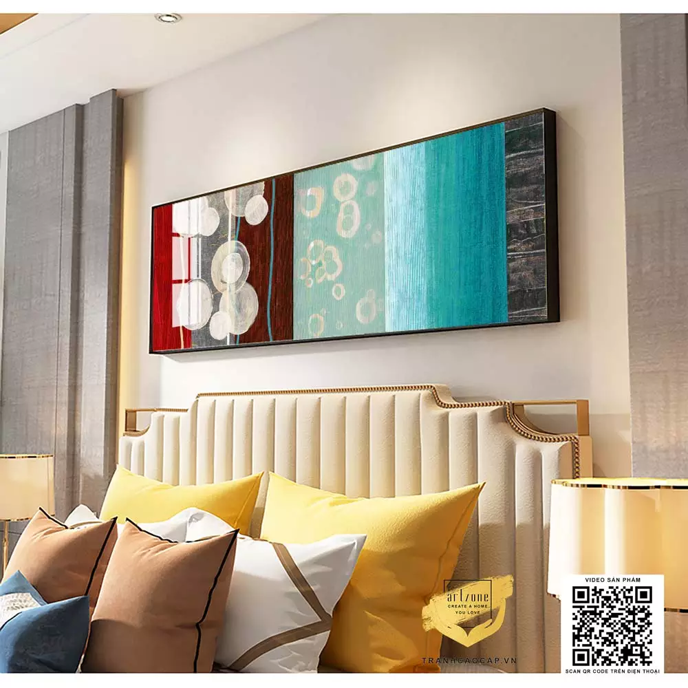 Tranh mica trừu tượng cao cấp