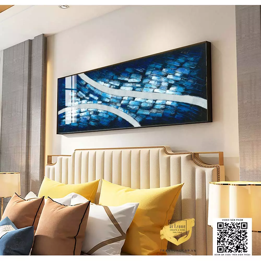 Chọn tranh trừu tượng phù hợp với phong cách nội thất