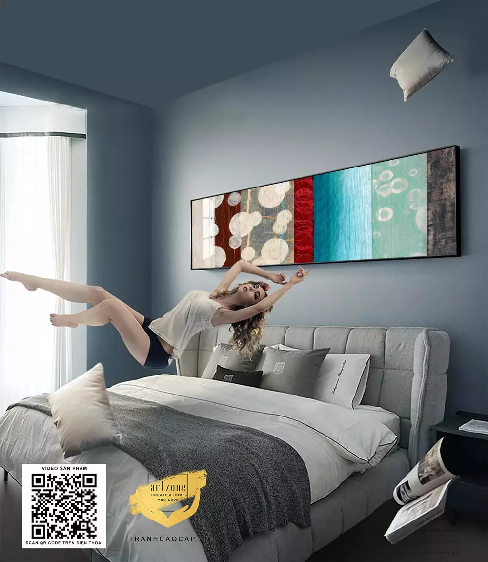 Lựa chọn kích thước tranh phù hợp với không gian