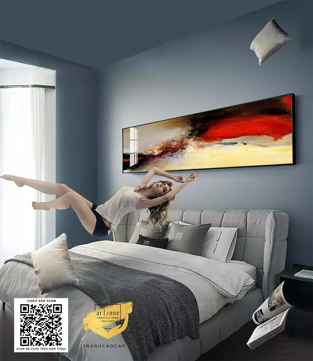 Tranh trừu tượng cho không gian thư giãn Tranh trừu tượng cho không gian thư giãn