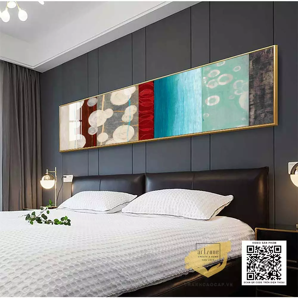 Ánh sáng giúp làm nổi bật vẻ đẹp của bức tranh