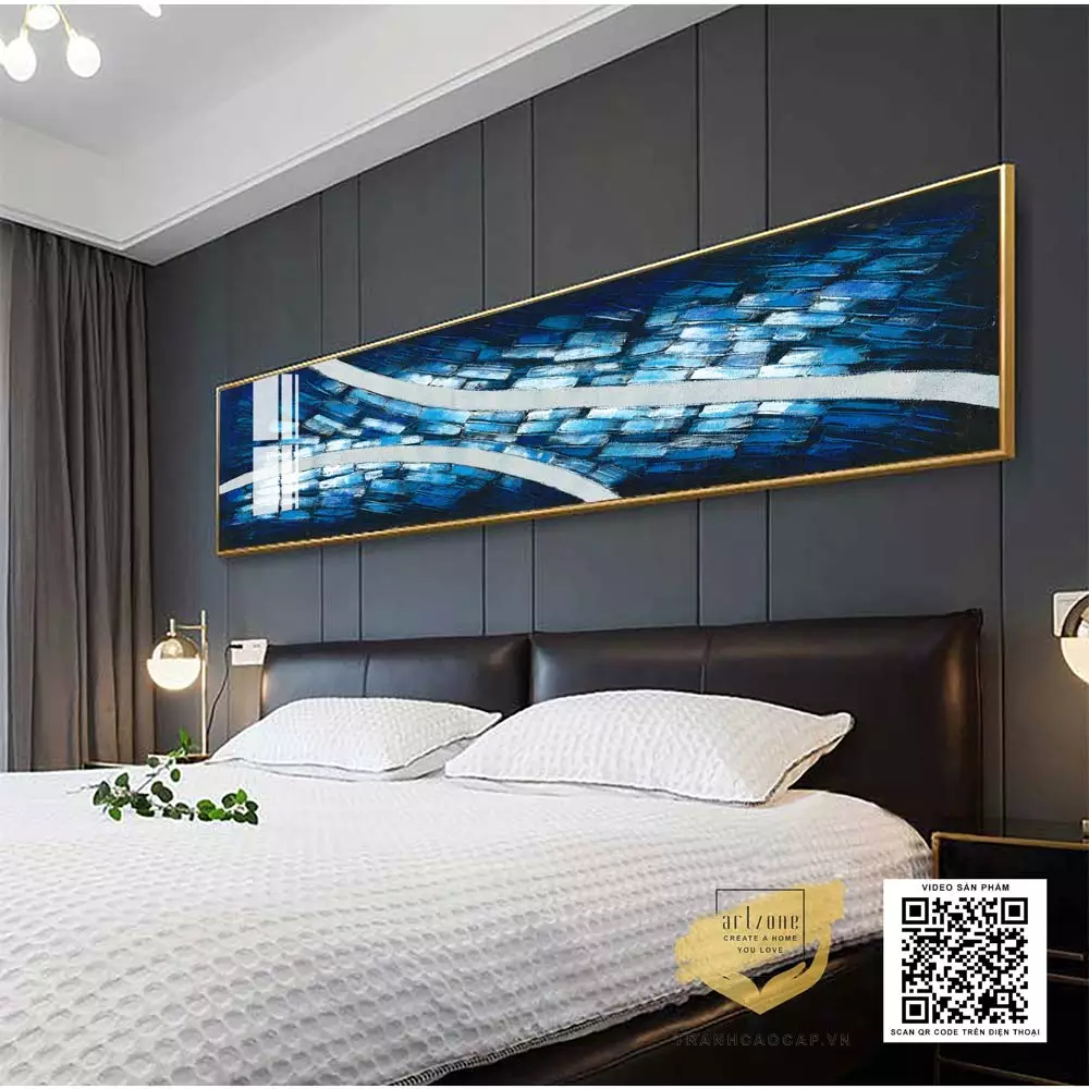 Tranh treo phòng ngủ chất liệu Mica - AZ1-0680 Series