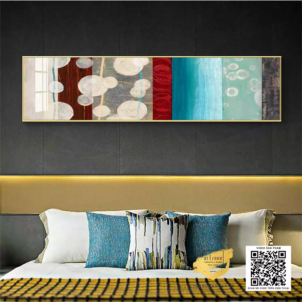 Tranh trừu tượng AZ1-0634-MICA - Lựa chọn hoàn hảo cho phòng ngủ