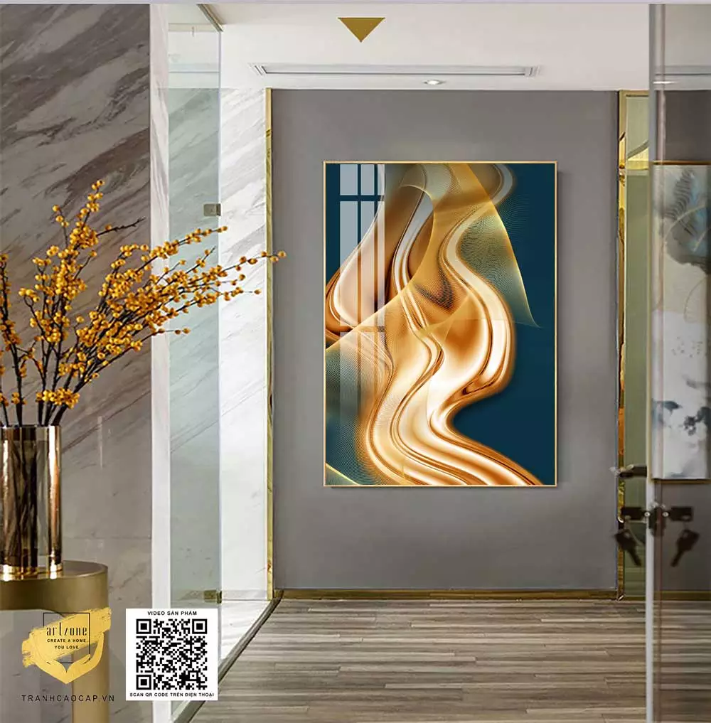 Tranh trừu tượng Mica – Nâng tầm không gian sống