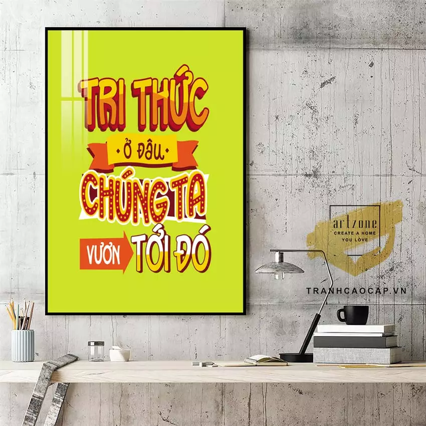 Tranh treo tường văn phòng hiện đại
