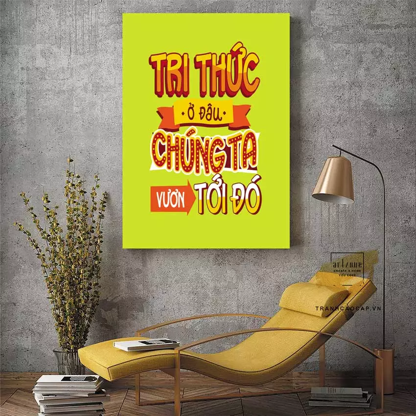 Tranh trang trí khu vực tiếp khách