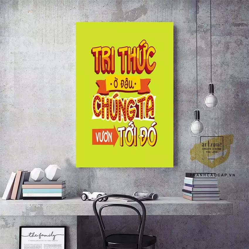 Tranh văn phòng tạo động lực