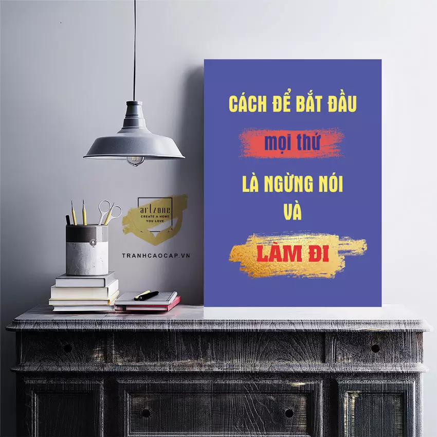 Tranh mica văn phòng chất lượng cao