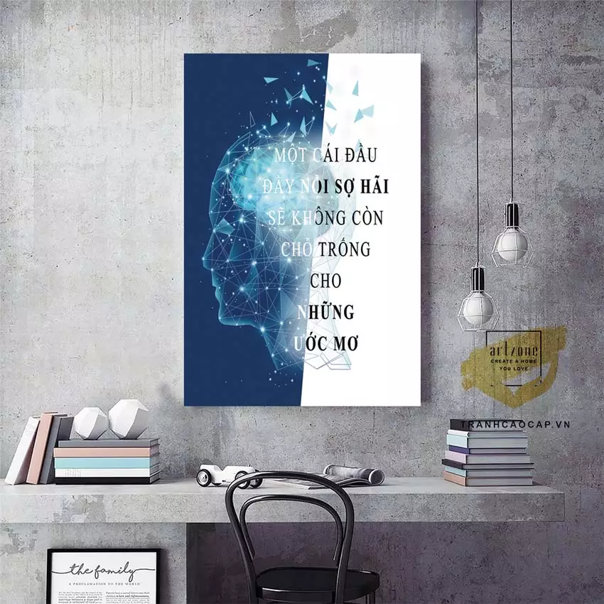 Tranh mica – lựa chọn hoàn hảo cho không gian văn phòng hiện đại