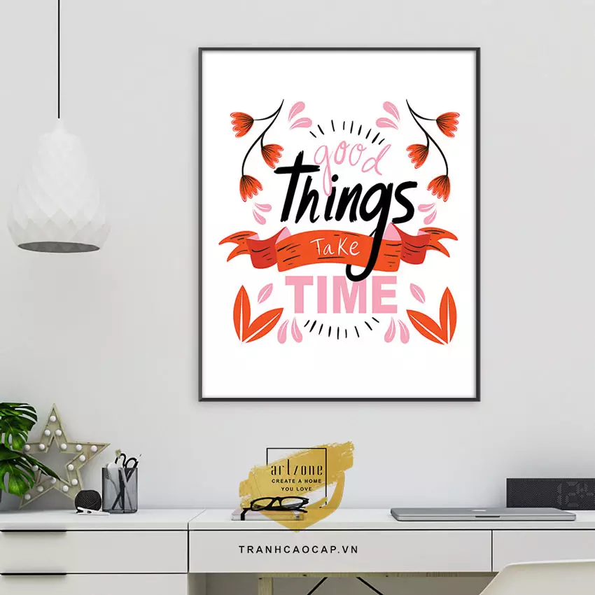 Tranh mica treo tường văn phòng - Gợi mở khám phá và phát triển