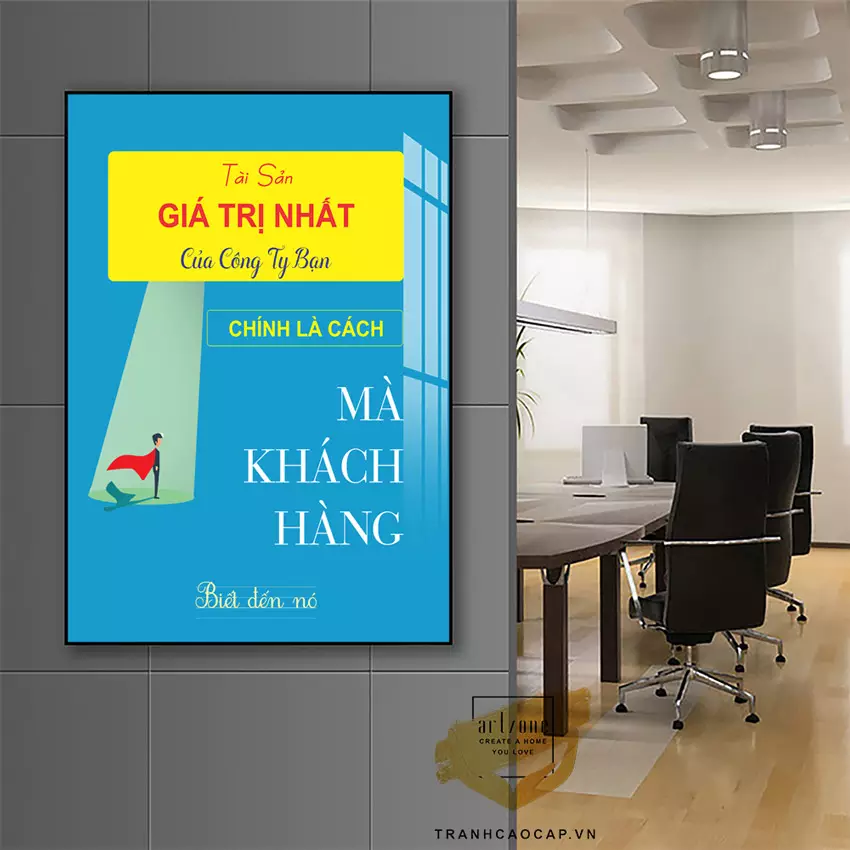 Tranh Mica AZ1-1520-MICA giải pháp trang trí văn phòng