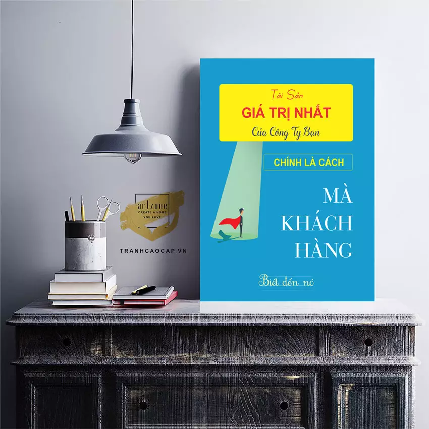 Tranh Mica AZ1-1520-MICA cho văn phòng hiện đại