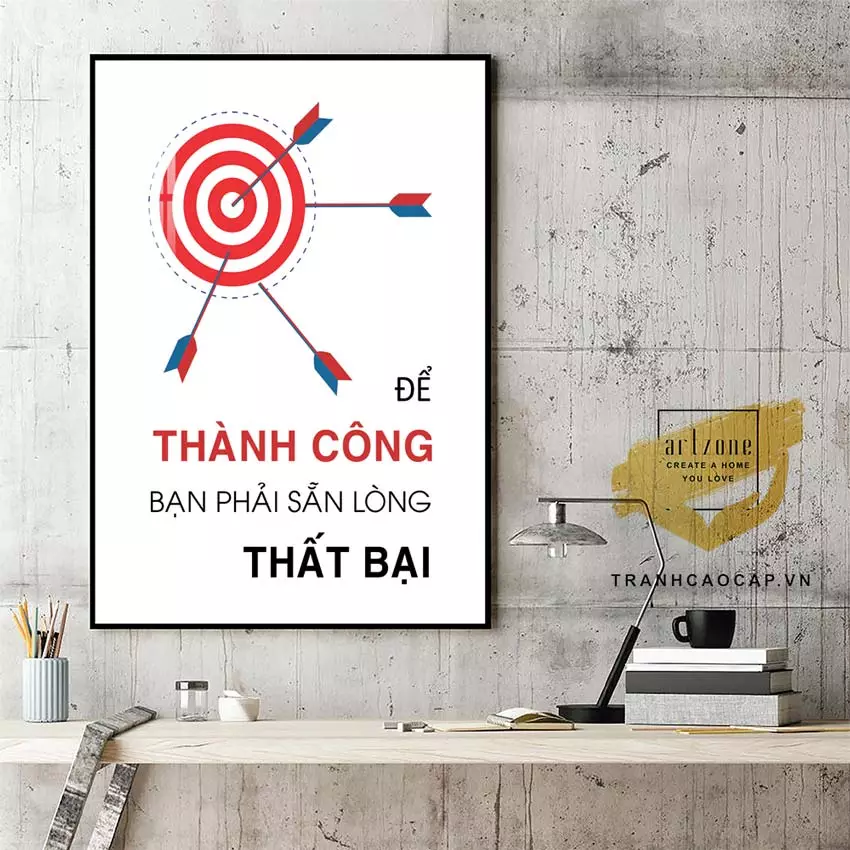 Lỗi chọn kích thước tranh không phù hợp
