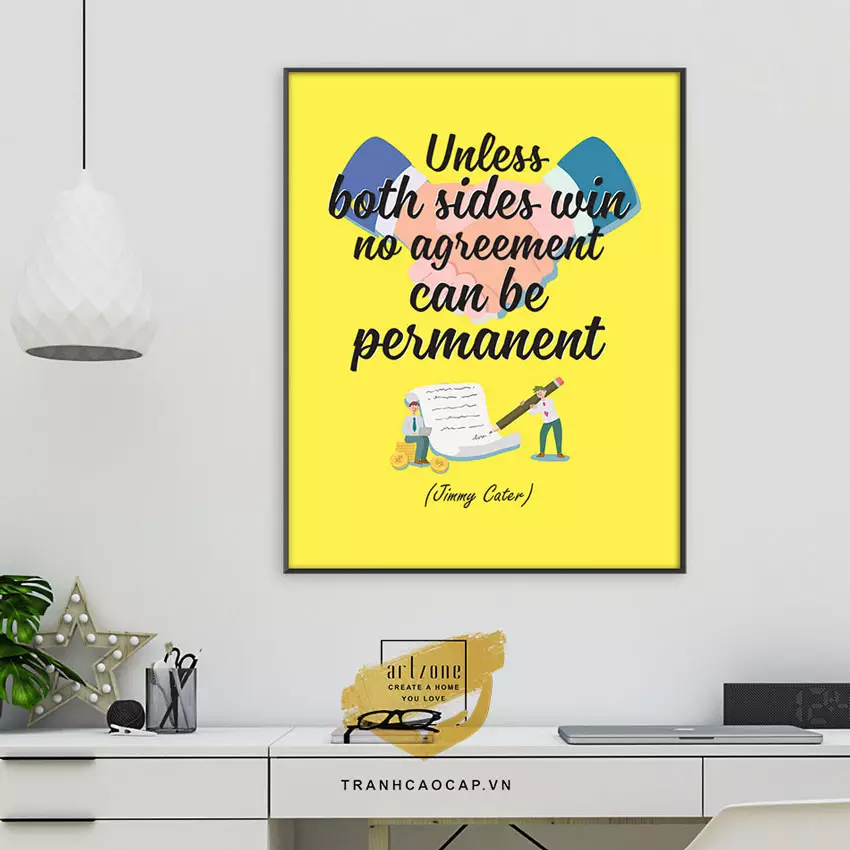 Tranh Mica tiếng Anh phù hợp với nhiều phong cách nội thất