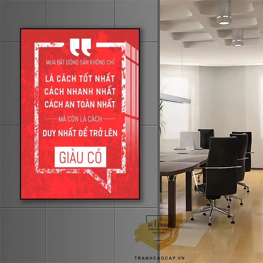 Tranh mica chất lượng cao
