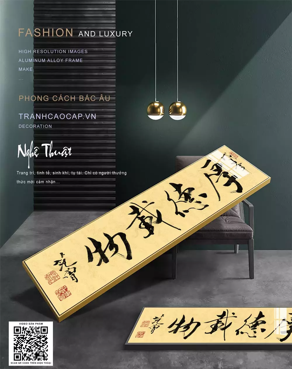Tranh mica treo phòng ngủ đẹp