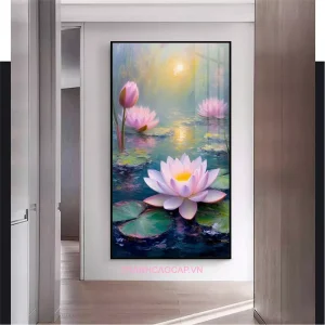 Hòa Mình Vào Không Gian Hồ Sen Mơ Mộng AZ1-5005