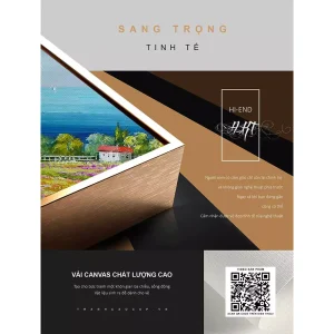 Cảnh đồng hoa thơ mộng ven biển: Bản giao hưởng sắc màu và cảm xúc
