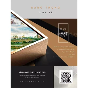 Bức Tranh Mica Cảnh Chiều Hồ Tây: Tuyệt Tác Nghệ Thuật Giao Hòa Cảm Xúc và Thiên Nhiên