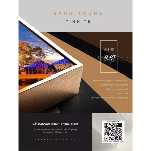 Tranh Panorama Mica Khu Nghỉ Dưỡng Bên Hồ: Góc Nhìn Nghệ Thuật Về Sự Giao Hòa Giữa Con Người Và Thiên Nhiên