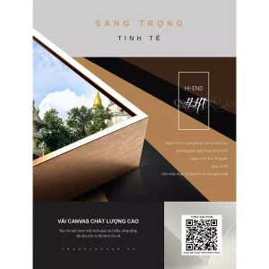 Tuyệt Tác Tranh Phong Cảnh Kiến Trúc Thái Lan: Hồn Việt Trên Giao Điểm Văn Hóa