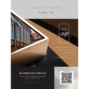 Khám Phá Ý Nghĩa Sâu Sắc Qua Bức Tranh Thành Phố Gạch Đỏ: Hòa Quyện Giữa Thiên Nhiên và Cuộc Sống Đô Thị