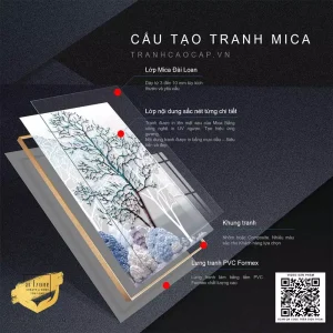 Phong Cảnh Rừng Cây Mùa Đông và Tuyết: Tuyệt Tác Nghệ Thuật Về Vẻ Đẹp Thanh Bình
