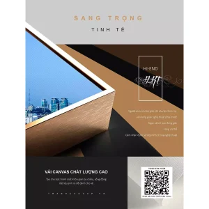 Phong cảnh Sài Gòn hoa lệ qua bức tranh mica Hoa lê: Nét đẹp giao thoa giữa truyền thống và hiện đại