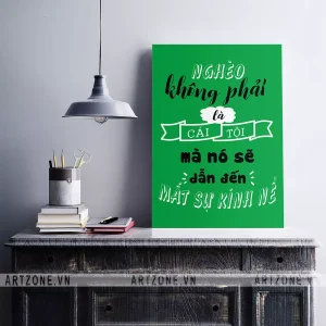 Tranh Nơi làm việc thúc đẩy động lực gắn bó nhân viên Nghèo không phải là cái tội mà nó sẽ dẫn đến mất sự kính nể AZ1-0479