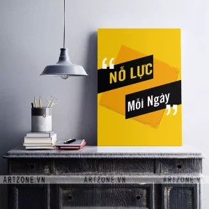 Tranh Vị trí làm việc thúc đẩy động lực tăng cường đoàn kết Nỗ lực mỗi ngày AZ1-0496