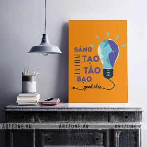 Tranh Văn phòng tạo động lực tăng cường đoàn kết Sáng tạo là phải táo bạo AZ1-0416