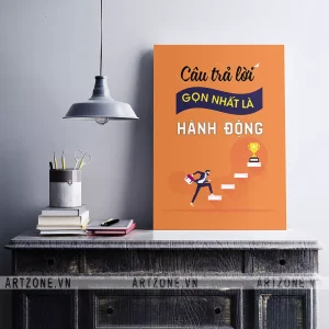 Tranh Vị trí làm việc thúc đẩy động lực tạo sự đoàn kết Câu trả lời gọn nhất là hành động AZ1-0493