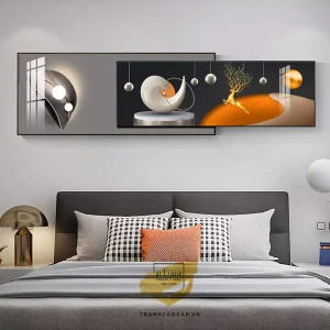 Bức Tranh Tàu Thủy: Hòa Quyện Giữa Cuộc Sống Đô Thị và Thiên Nhiên Trong Nghệ Thuật Tối Giản