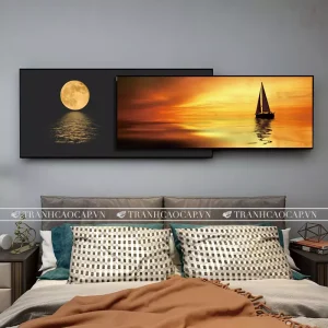 Khám Phá Nét Đẹp Nghệ Thuật Của Bức Tranh Bạc Âu - Tàu Biển Di Tình Vĩnh Long: Hành Trình Giữa Biển Cả và Tâm Tư Con Người