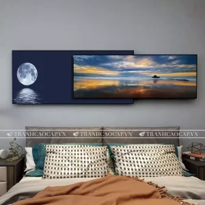 Hành Trình Tâm Hồn Qua Bức Tranh Con Thuyền: Sự Kết Hợp Giữa Văn Hóa Truyền Thống và Nghệ Thuật Hiện Đại