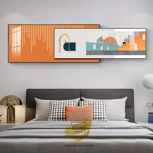 Hòa Quyện Giữa Truyền Thống và Hiện Đại: Bộ Tranh Treo Tường Khám Phá Tâm Hồn Biển Cả